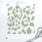 Sage Green Leopard Animal Print Maximalist Tropical Custom Printed Fabric by Spoonflower Various Fabrics by the Yard or Fat Quarter